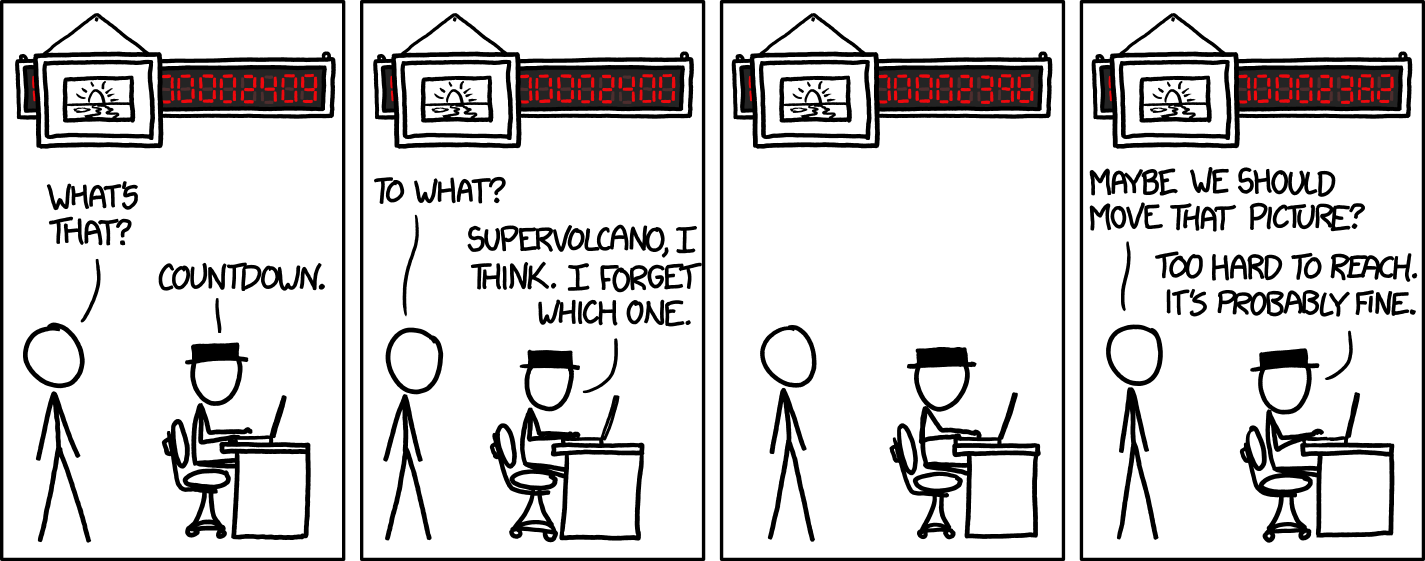 For all we know, the odds are in our favor.