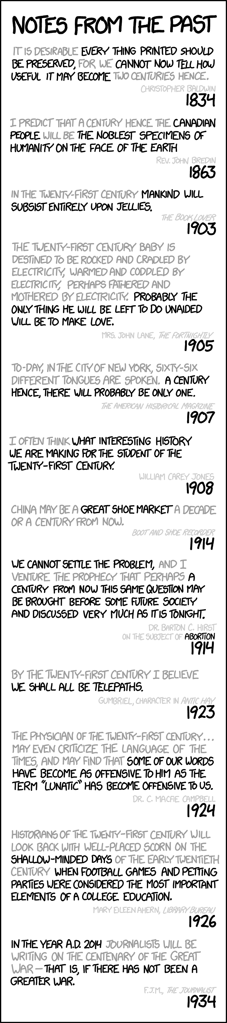 Some future reader, who may see the term, without knowing the history of it, may imagine that it had reference to some antiquated bridge of the immortal Poet, thrown across the silver Avon, to facilitate his escape after some marauding excursion in a neighbouring park; and in some Gentleman's Magazine of the next century, it is not impossible, but that future antiquaries may occupy page after page in discussing so interesting a matter. We think it right, therefore, to put it on record in the Oriental Herald that the 'Shakesperian Rope Bridges' are of much less classic origin; that Mr Colin Shakespear, who, besides his dignity as Postmaster, now signs himself 'Superintendent General of Shakesperian Rope Bridges', is a person of much less genius than the Bard of Avon. --The Oriental Herald, 1825