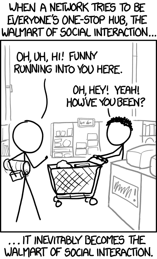 What I really want is to hang out where I hung out with my friends in college, but have all my older relatives there too.