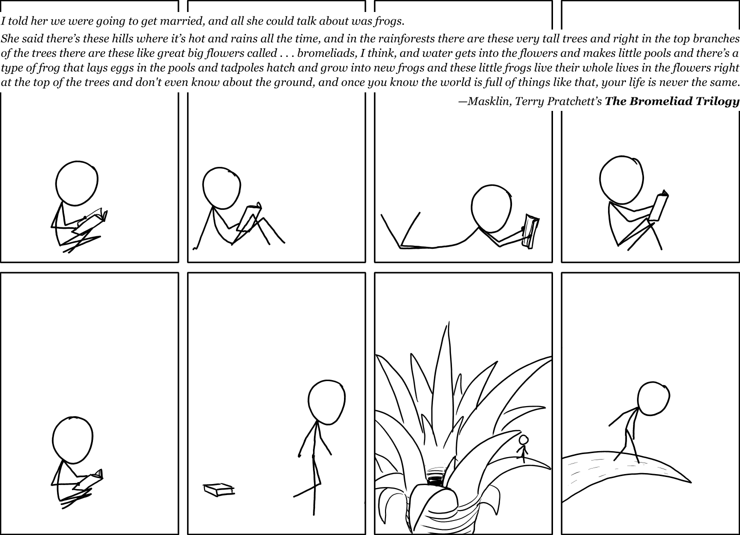 Thank you for teaching us how big our world is by sharing so many of your own.