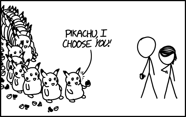 This would be bad enough, but every 30th or 40th pokéball has TWO of them inside.