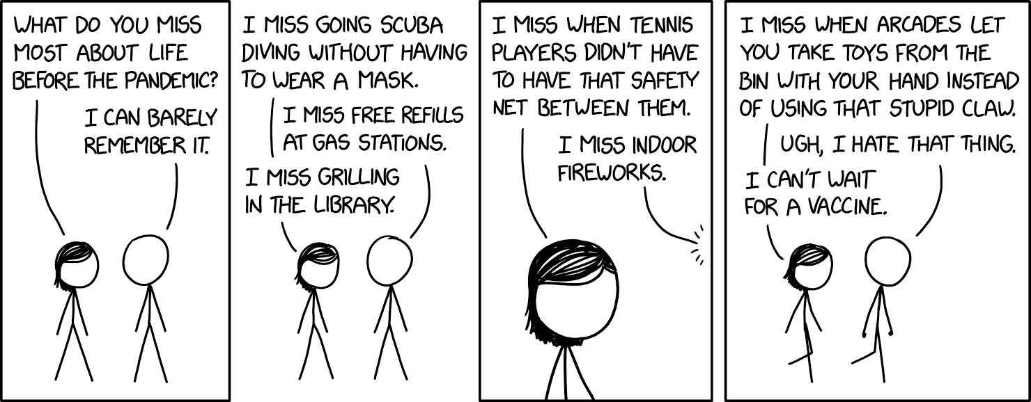 I can't wait until this is all over and I can go back to riding my horse through the mall.