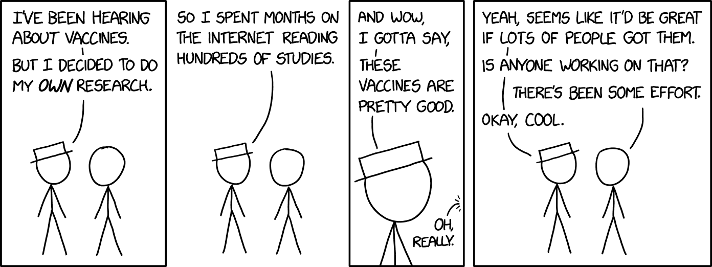 Honestly feel a little sheepish about the amount of time and effort I spent confirming "yes, the vaccine helps protect people from getting sick and dying" but I guess everyone needs a hobby.