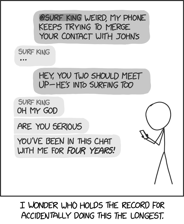 I actually kind of feel like John and Surf King wouldn't like each other, which is a lot to unpack.