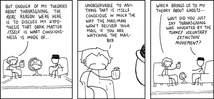 Guest comic by Jeffrey Rowland of Overcompensating/Wigu.  Jeffrey is famous as the picture on the Wikipedia article on 'Necrosis'.